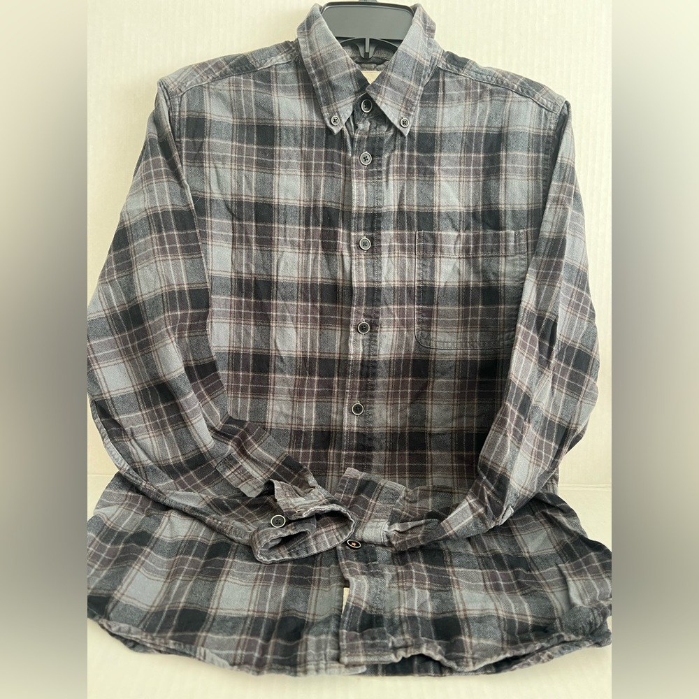 Original Weatherproof Flannel Button Down Shirt